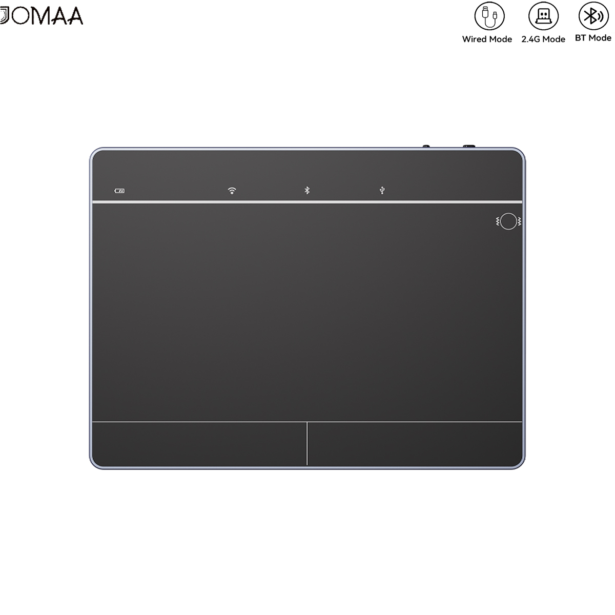 Bluetooth Trackpad - JOMAA 充電式 Bluetooth タッチパッド USB ワイヤレス/有線トラックパッド