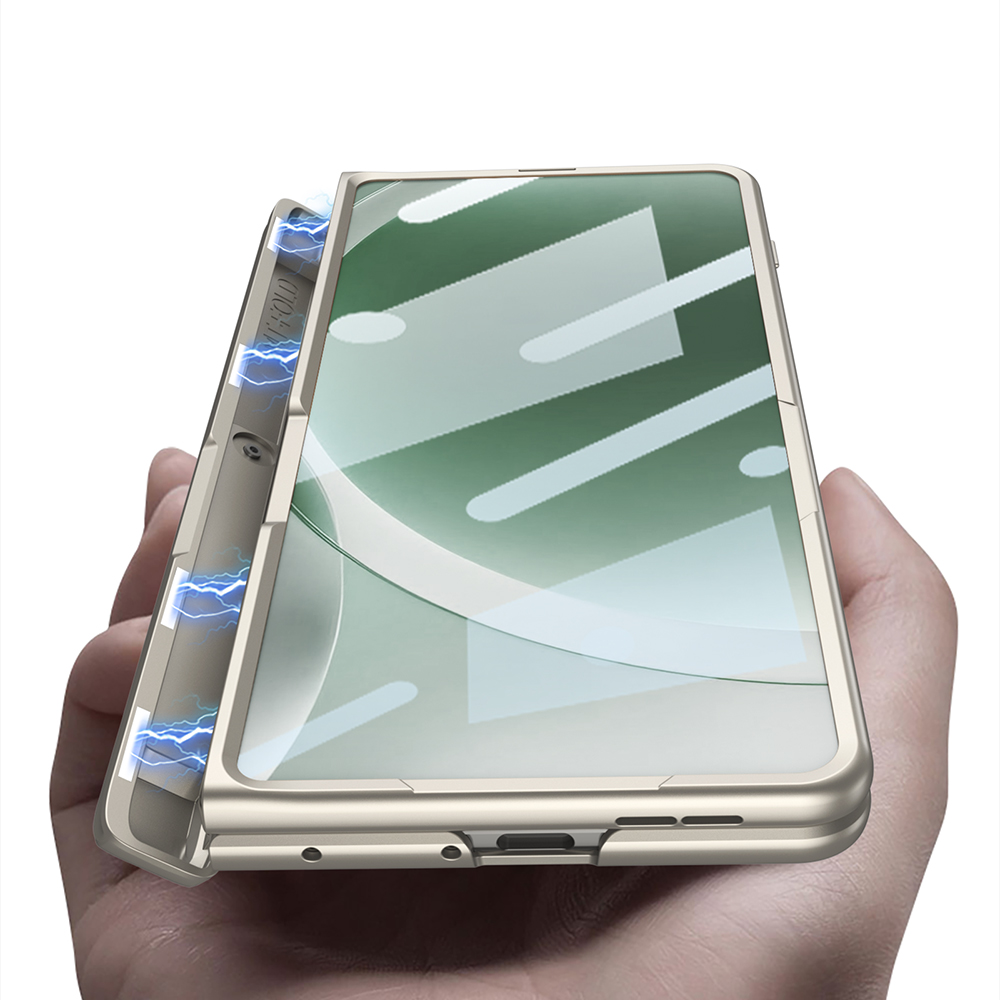 Motorola Tablet Accessories - モトローラモト Razr フォールドケースヒンジ保護プラスチックフィルムカードバッグ付き携帯電話カバー金属ストラップホルダー