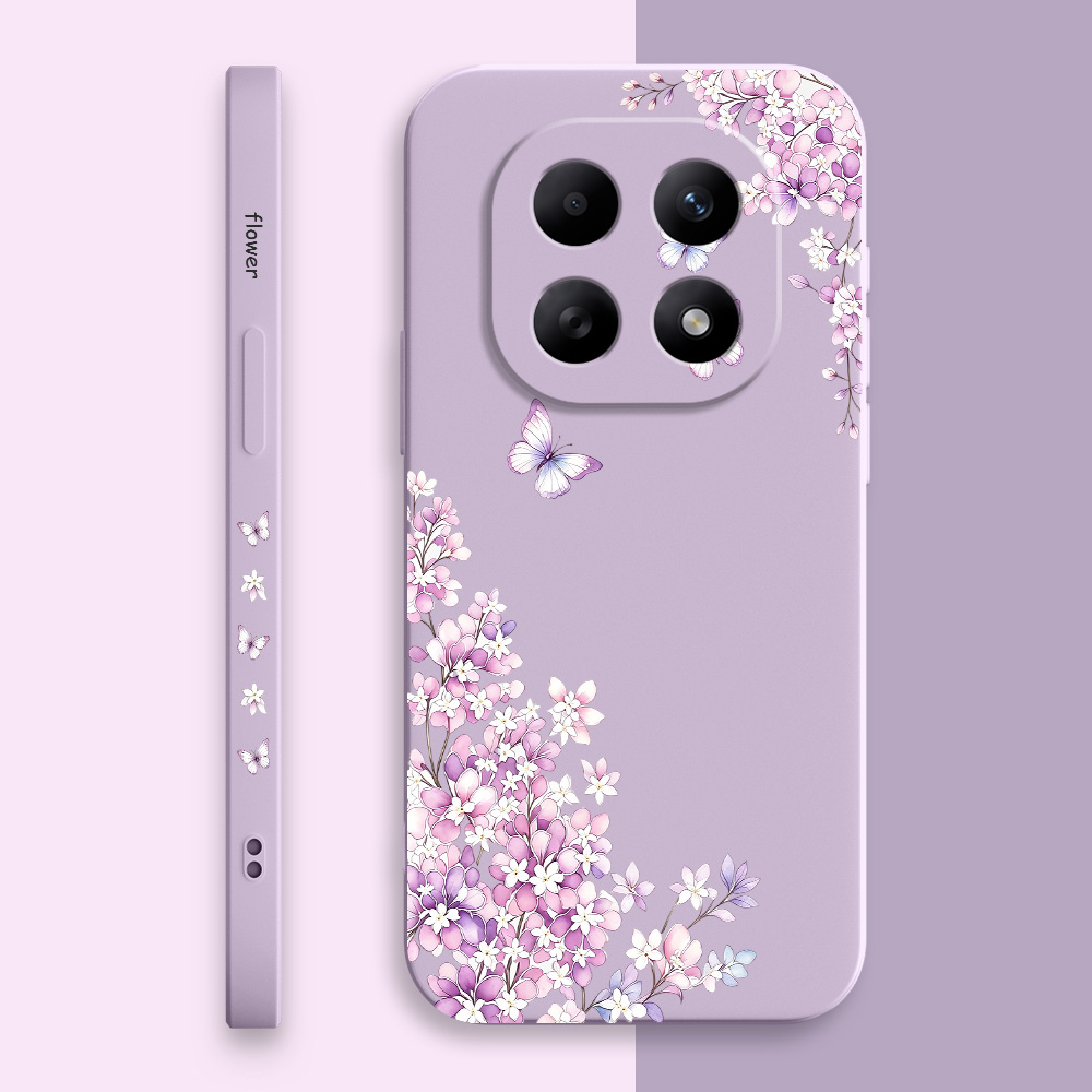 バイオレットフローラル柄のXiaomi Redmi Note - Xiaomi Redmi Note 14 のレビューと価格