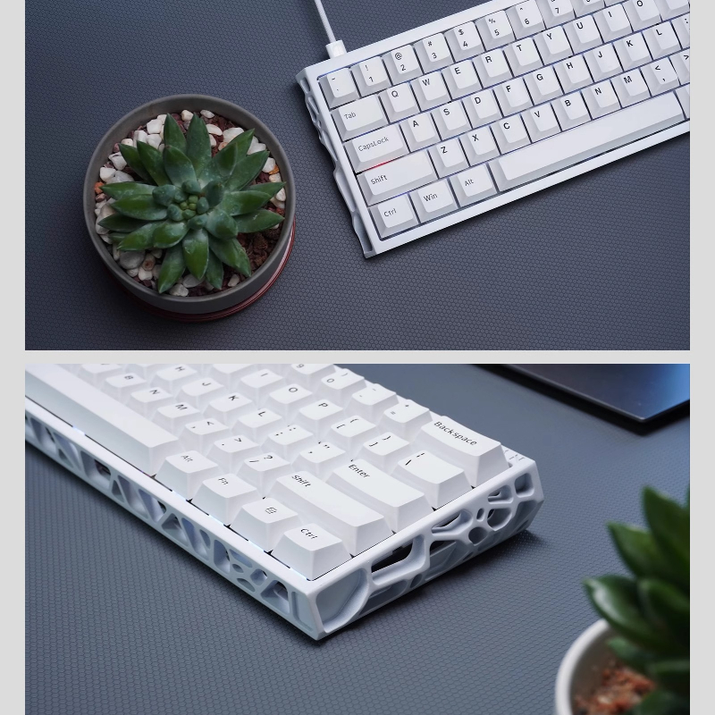 Holy60/GH60 ケースカスタマイズされたメカニカルキ - Tablet Accessories 3D Print のレビューと価格