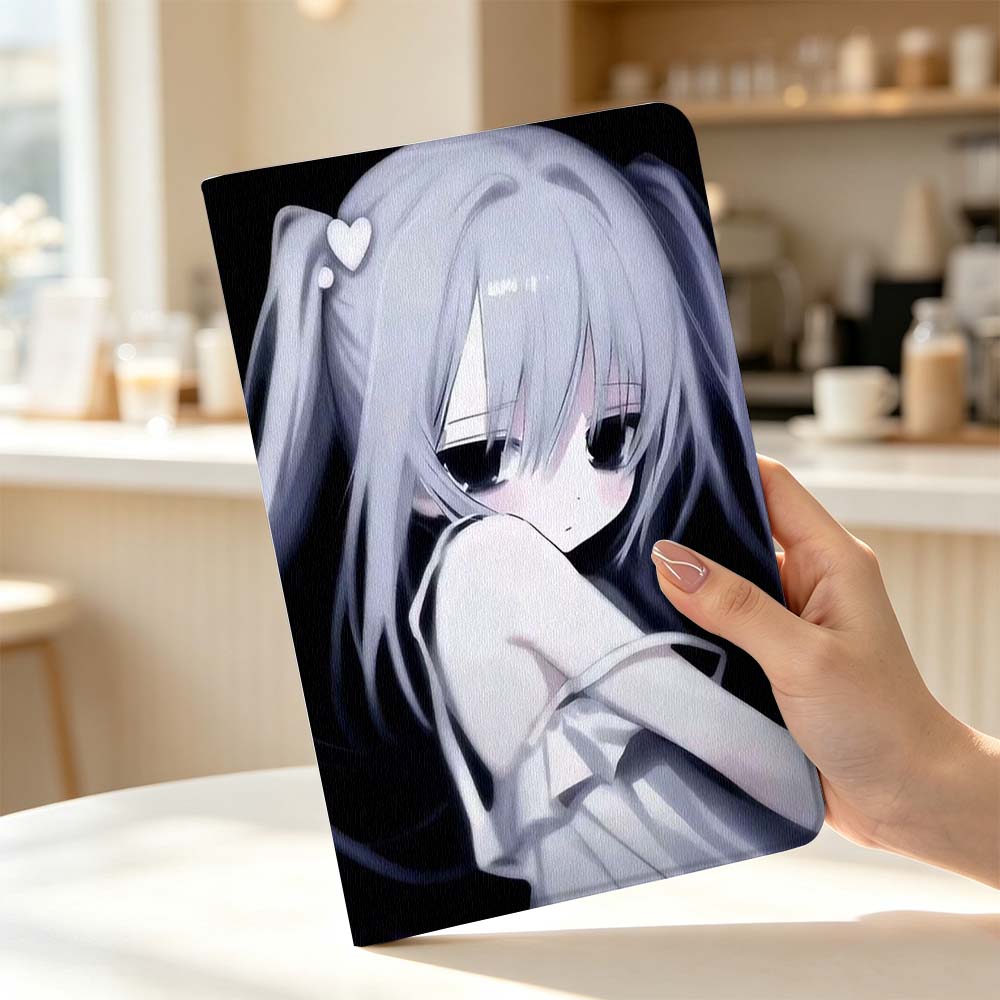 アニメ風のかわいい女の子デザインのタブレットケース。Xiao - Poco Tablet Accessories のレビューと価格