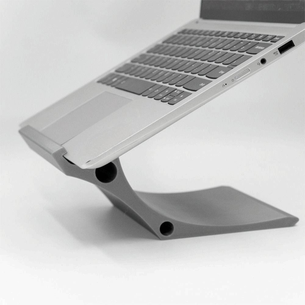 高品質な吊り下げ式ノートパソコンスタンド、ポータブルな高さ調 - Tablet Accessories 3D Print のレビューと価格