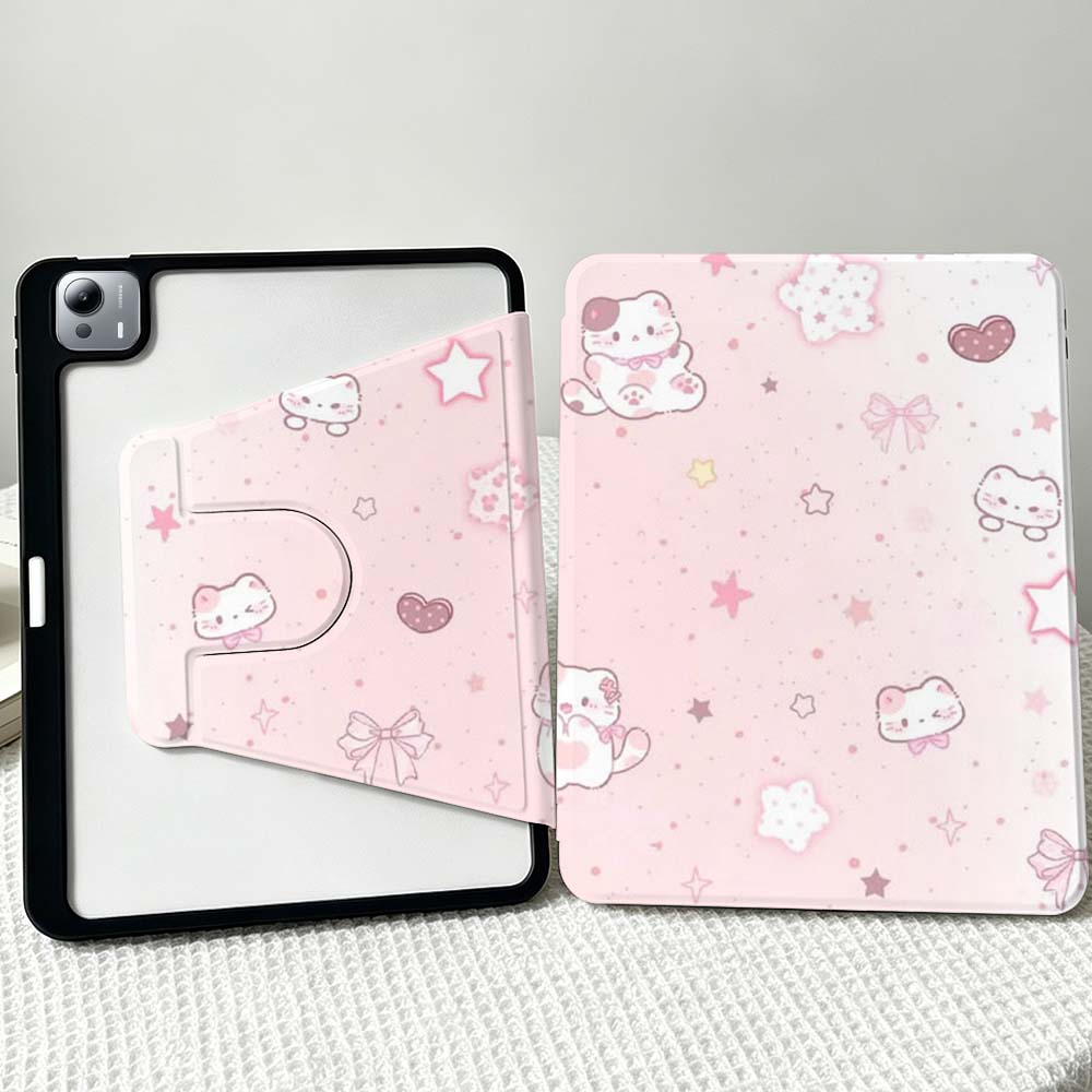 カートゥーンピンクキャット Xiaomi Mi Redmi  - Poco Tablet Accessories のレビューと価格