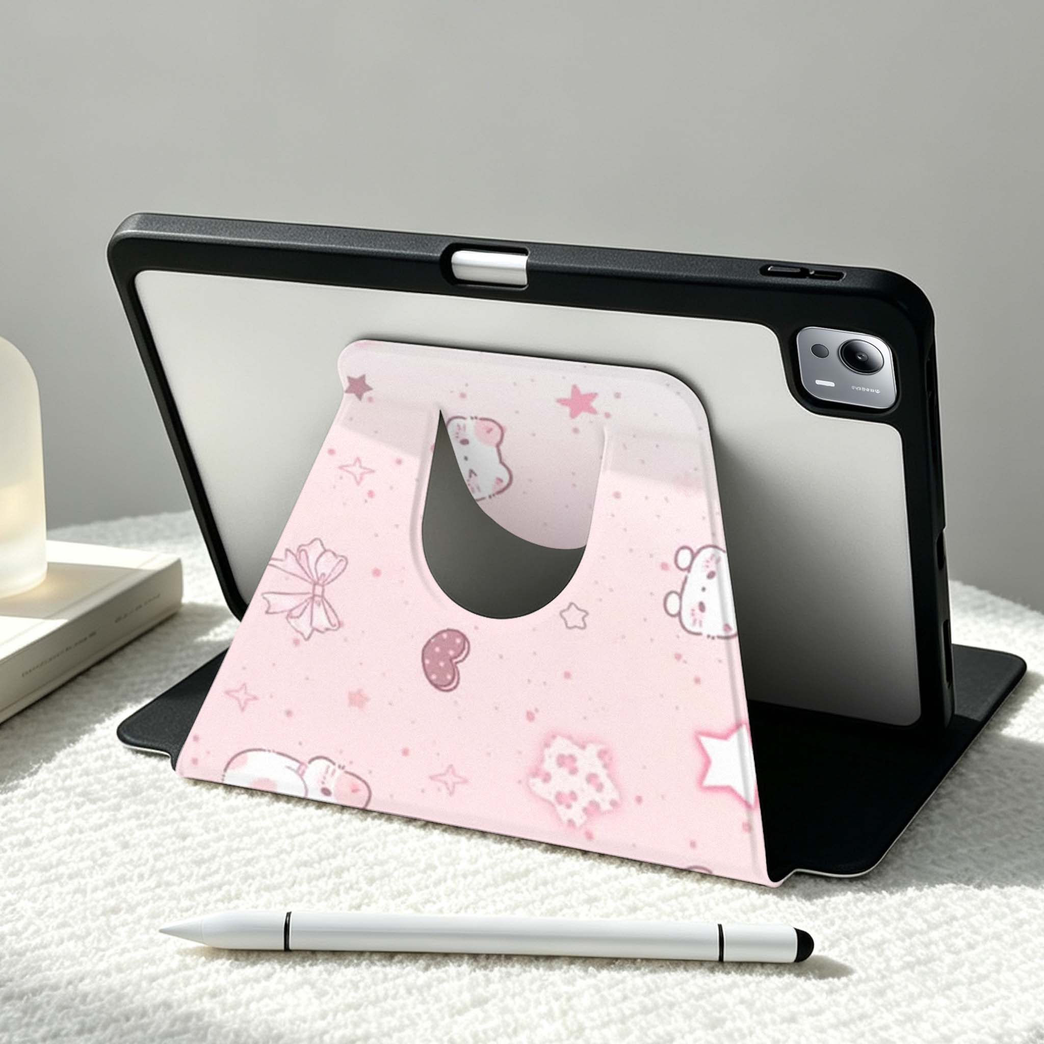 カートゥーンピンクキャット Xiaomi Mi Redmi  - Poco Tablet Accessories のレビューと価格