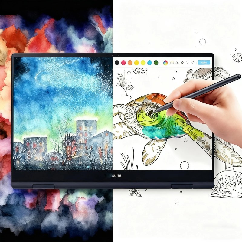Samsungタブレット用スタイラスSペン、タブS6 Lit - Bluetooth Trackpad のレビューと価格