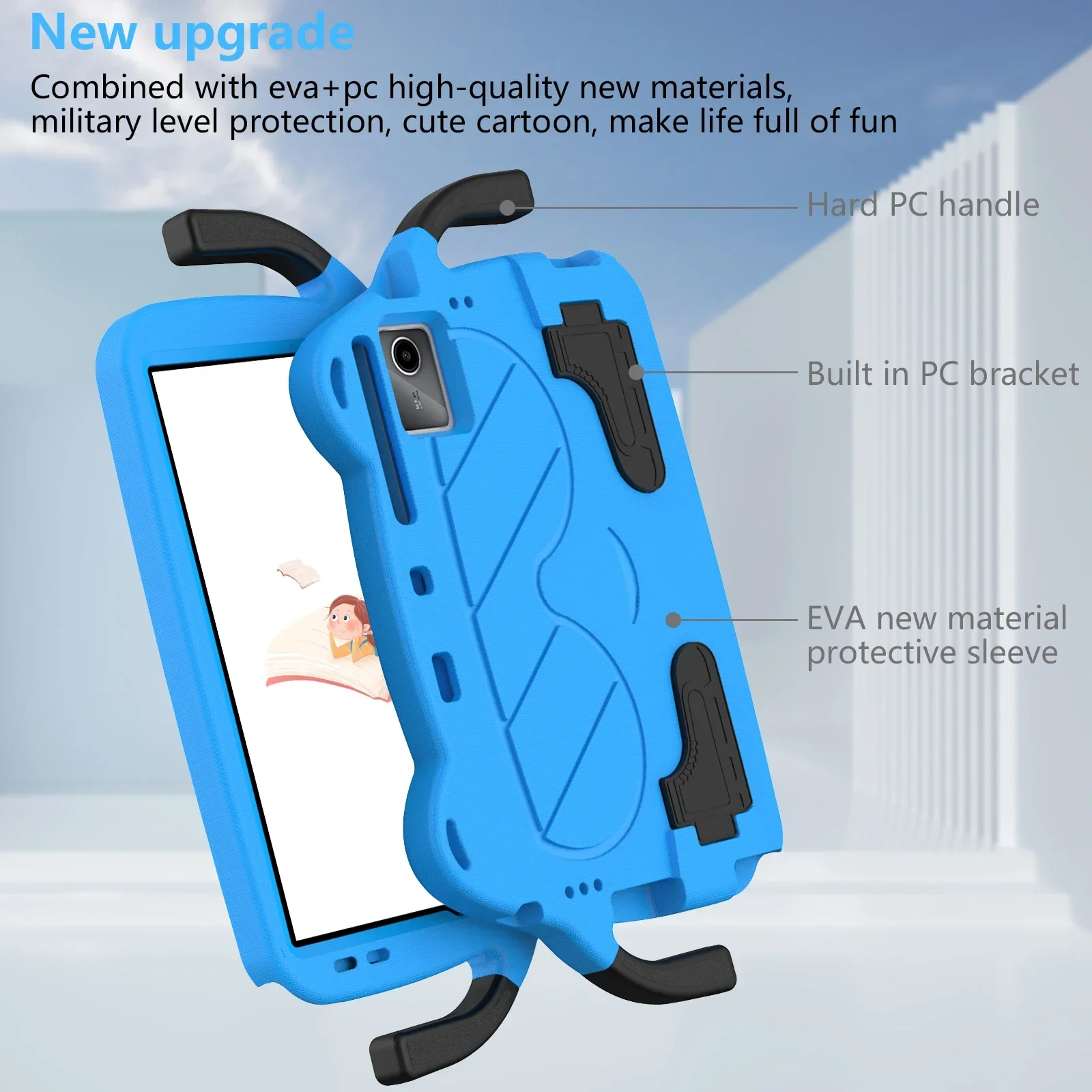 かわいい漫画ソフト EVA + PC キッズケース、Walm - Onn Tablet Accessories のレビューと価格