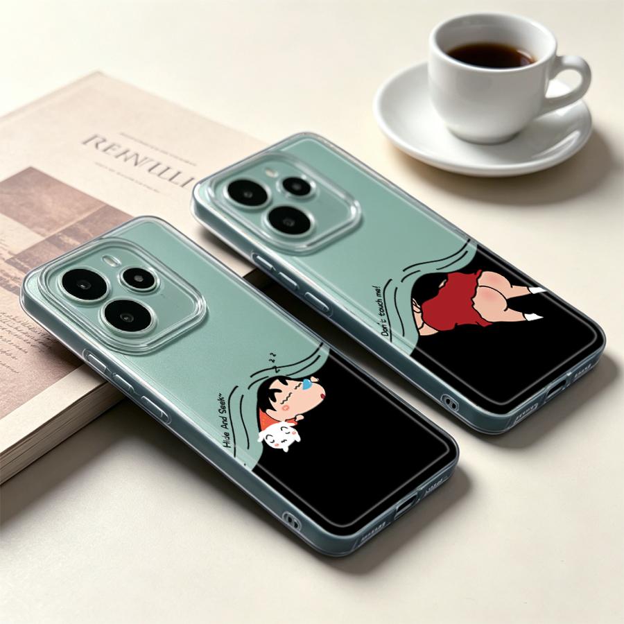 漫画のしんちゃんソフトフォンカバーケース Xiaomi Re - Xiaomi Redmi Note 14 のレビューと価格