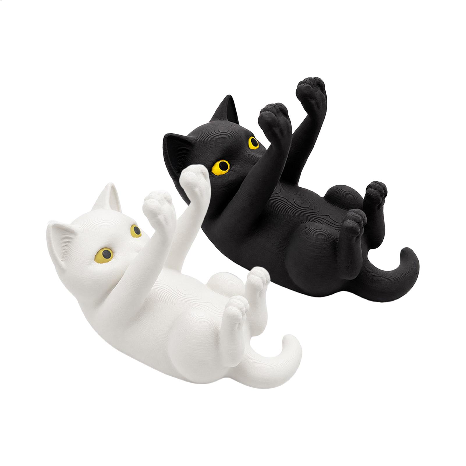 猫の形をした3Dプリントのスマホスタンド。デスクに飾るのに最 - Tablet Accessories 3D Print のレビューと価格