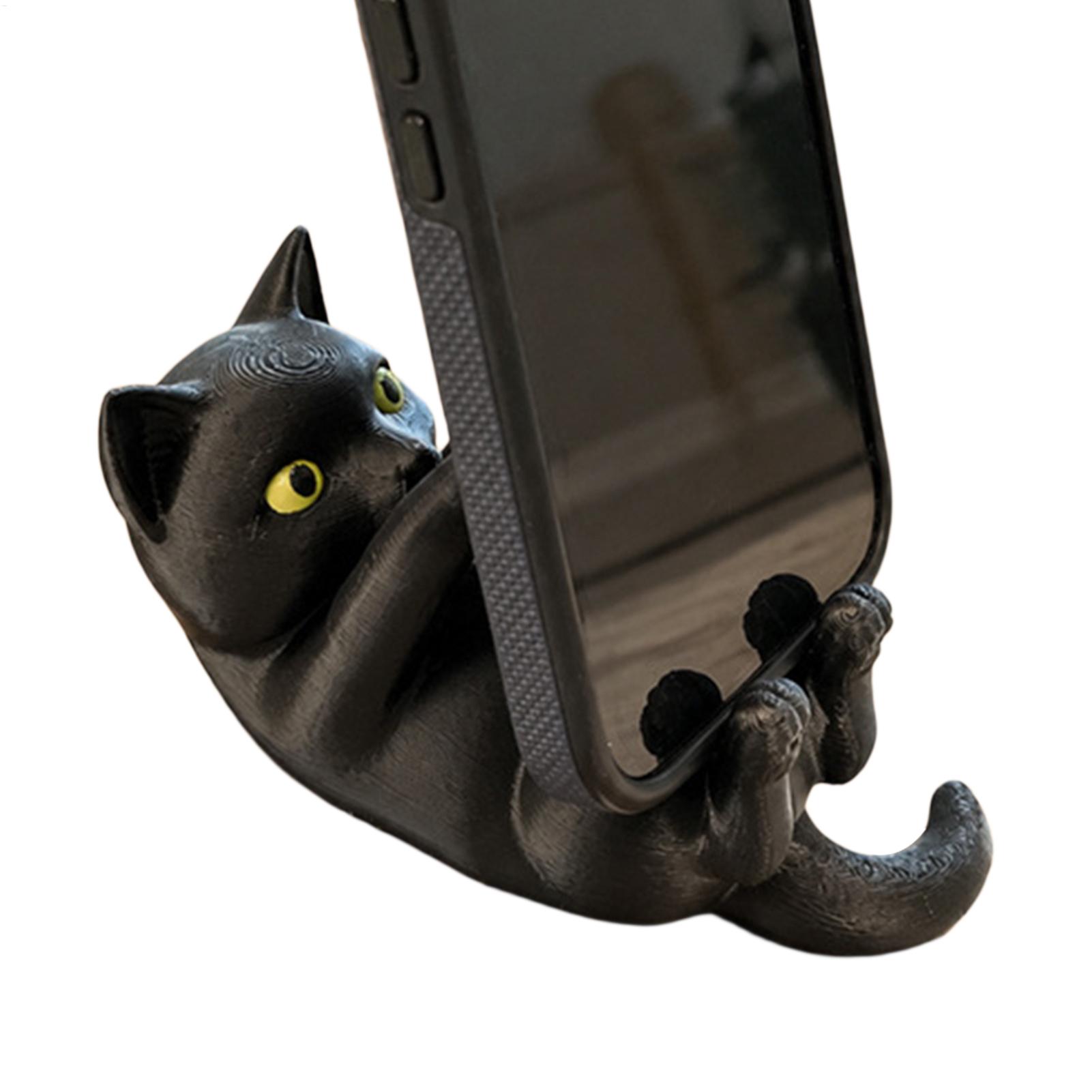 猫の形をした3Dプリントのスマホスタンド。デスクに飾るのに最 - Tablet Accessories 3D Print のレビューと価格