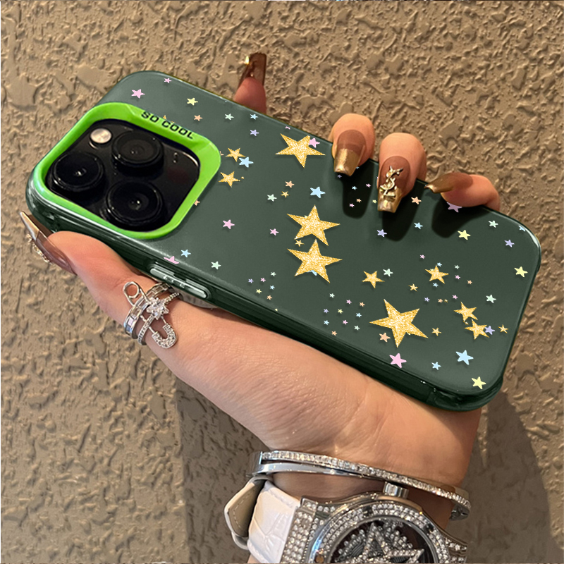 カラフルな星柄マットハードケース Xiaomi Redmi  - Xiaomi Redmi Note 14 のレビューと価格