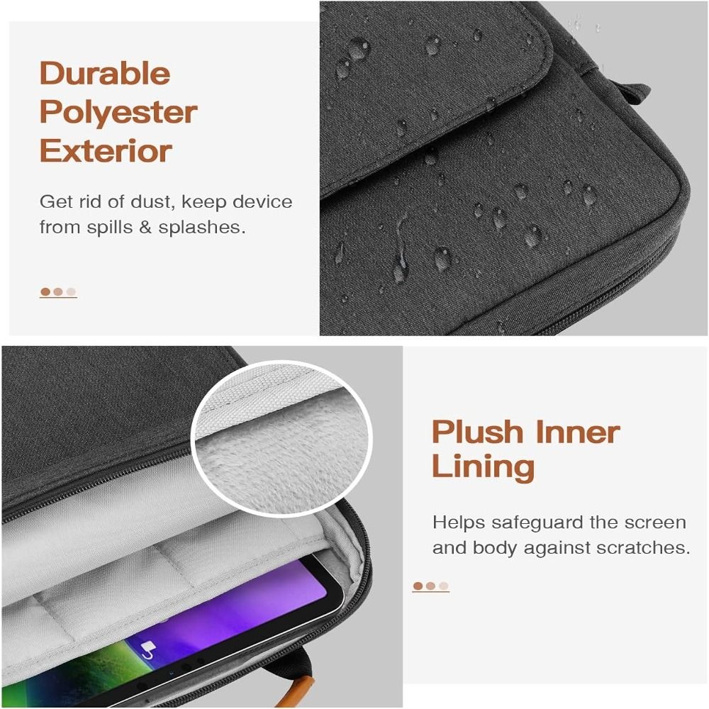 9/11/13.3 インチタブレットスリーブケース隠しハンド - Tablet Accessories Amazon のレビューと価格