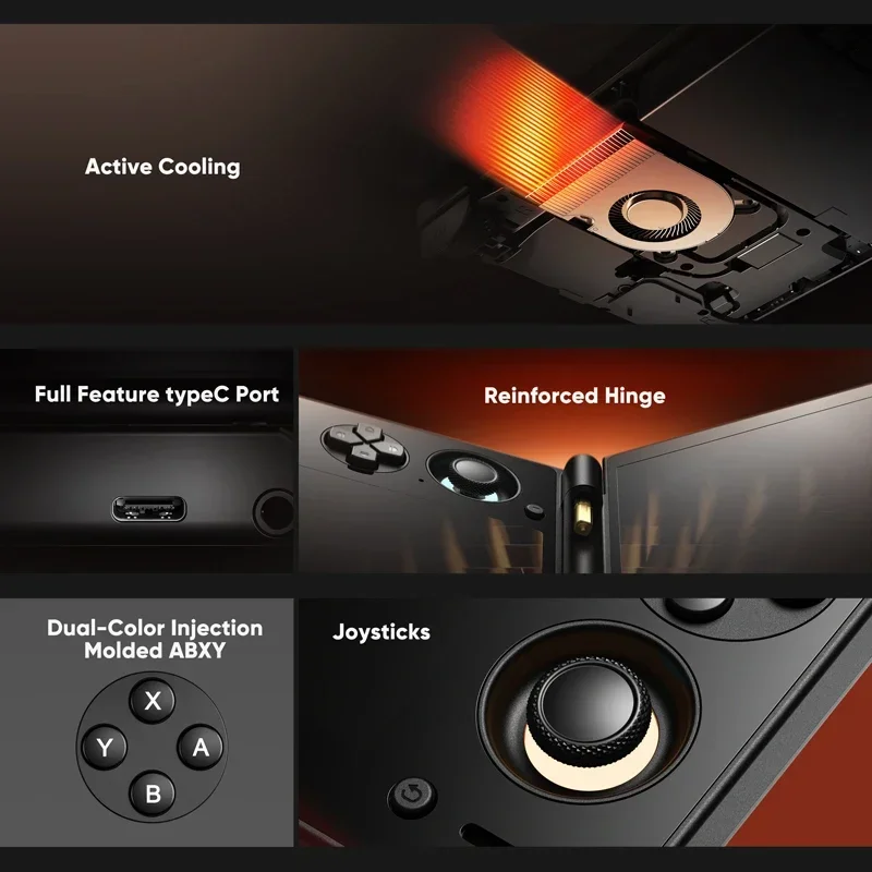 AYN Thor デュアルOLED クラムシェル型 ハンドヘ - Android Tablet Gaming Accessories のレビューと価格