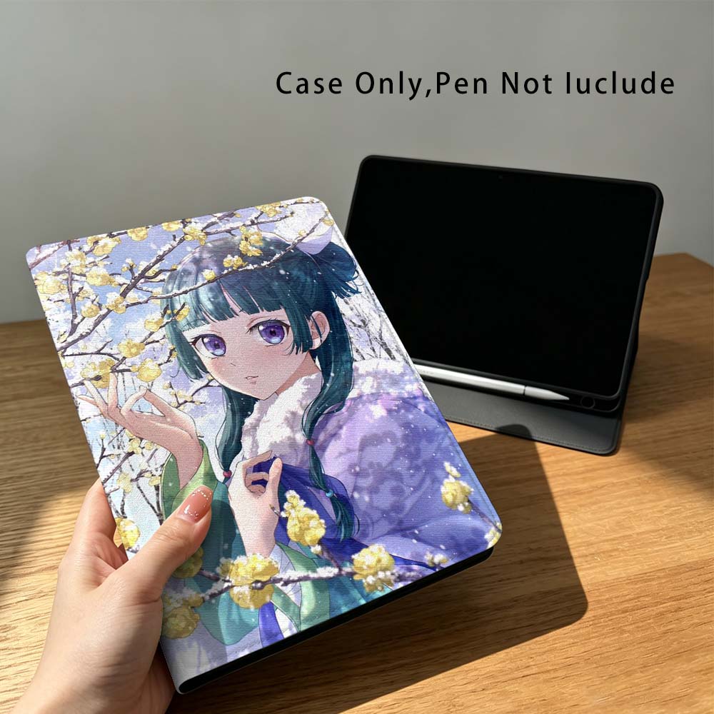 紫のアニメ「マオマオ」ファッションデザインのXiaomi P - Poco Tablet Accessories のレビューと価格