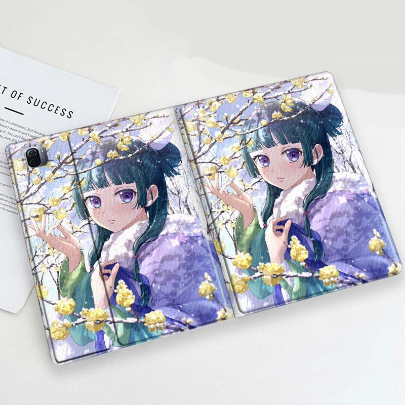 紫のアニメ「マオマオ」ファッションデザインのXiaomi P - Poco Tablet Accessories のレビューと価格