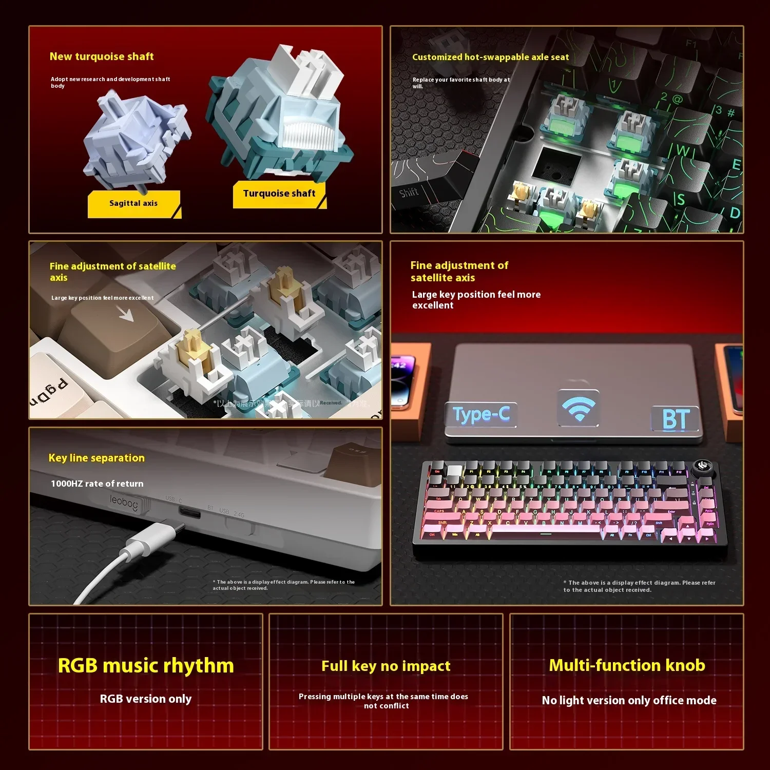 Leobog Hi75C Hi75 Hi75C プロアルミワ - Bluetooth Trackpad のレビューと価格