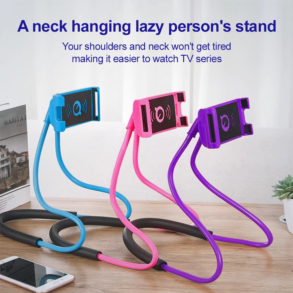 首掛け式怠惰な携帯電話スタンド、フレキシブルグースネック携帯 - Onn Tablet Accessories のレビューと価格